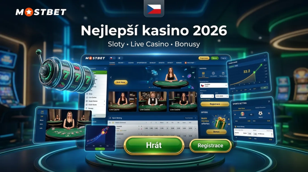 Kasino a sportovní sázení MostBet